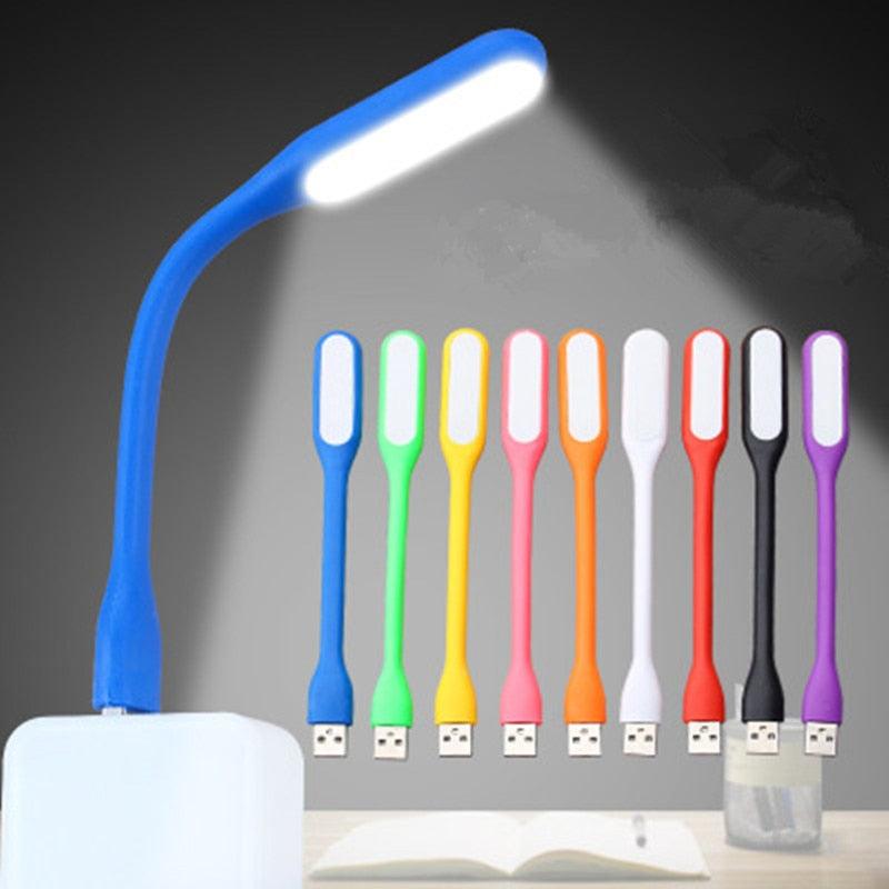 Flexible USB LED Desk Lamp, Foldable Touch-Control Study Light