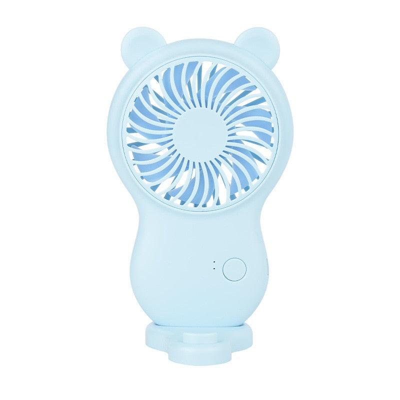 Portable USB Pocket Fan - Minimalist 3-Speed Handheld Design