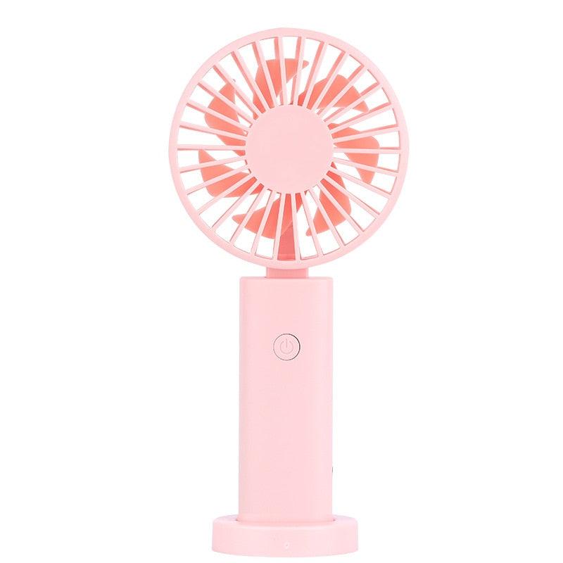 Portable USB Pocket Fan - Minimalist 3-Speed Handheld Design