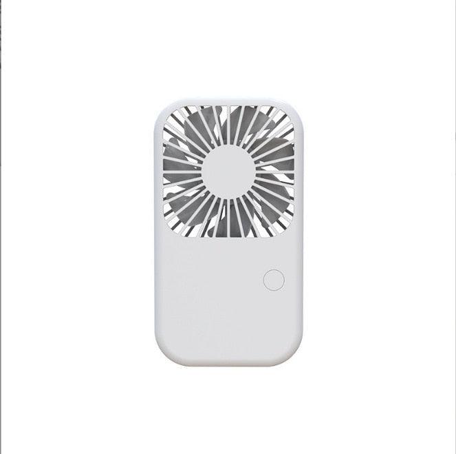 Portable USB Pocket Fan - Minimalist 3-Speed Handheld Design