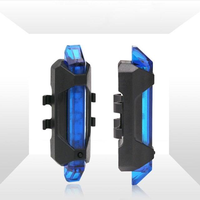 300 Lumen Waterproof USB LED Bike Headlight and Tail Light