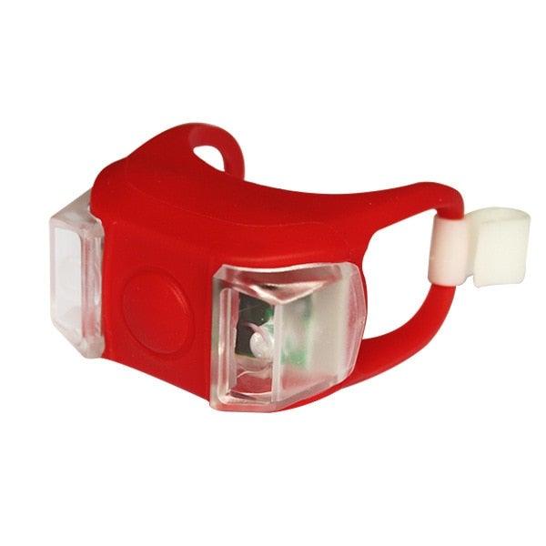 USB Rechargeable Waterproof LED Bike Safety Tail Light - 4 Colors