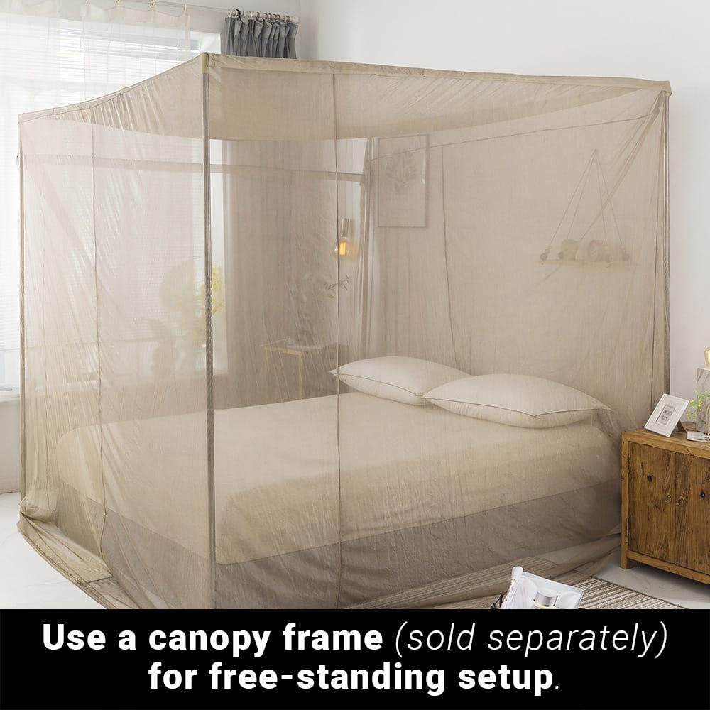Faraday Bed Canopy with EMF Radiation Protection Shielding - Image 5