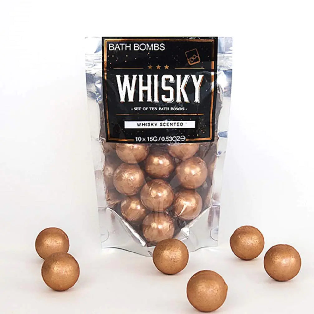 Gift Republic Whiskey Scented Bath Bombs Multi