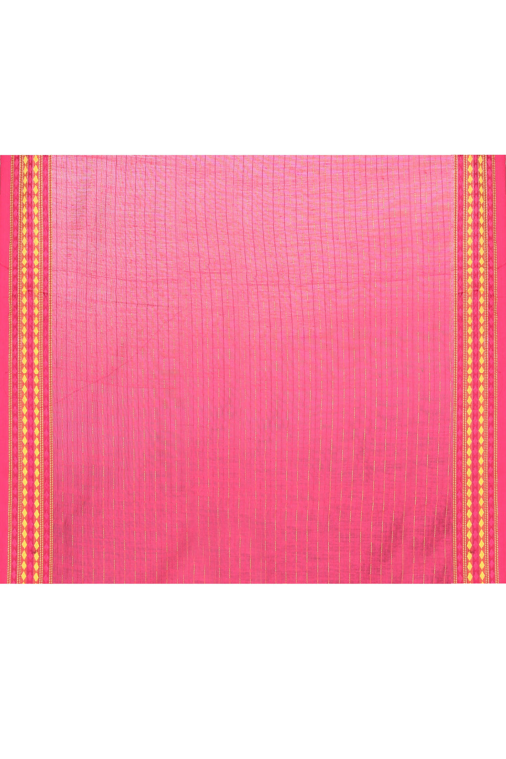 Navy Blue Embellished Cotton Blend Jamdani Saree