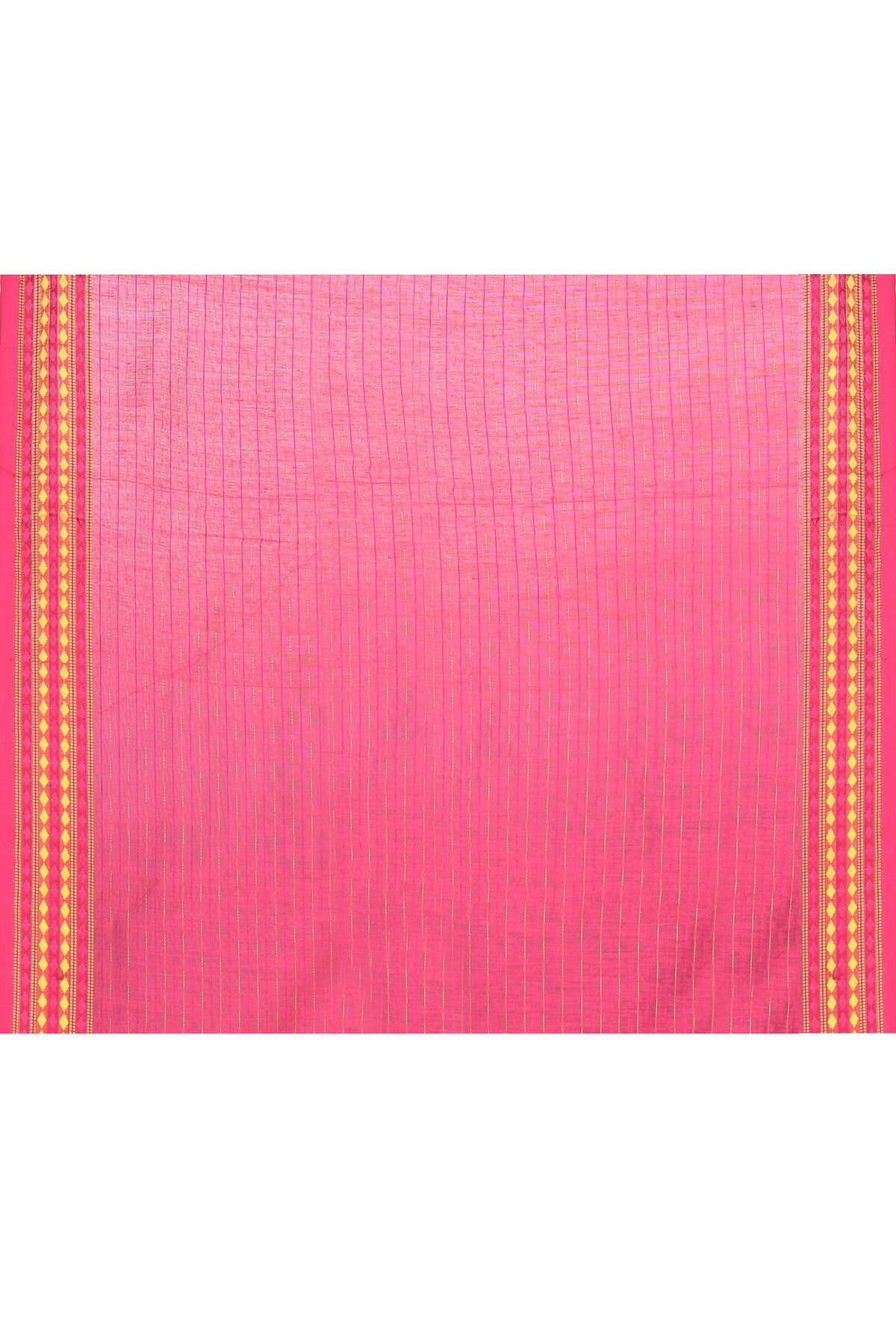 Navy Blue Embellished Cotton Blend Jamdani Saree