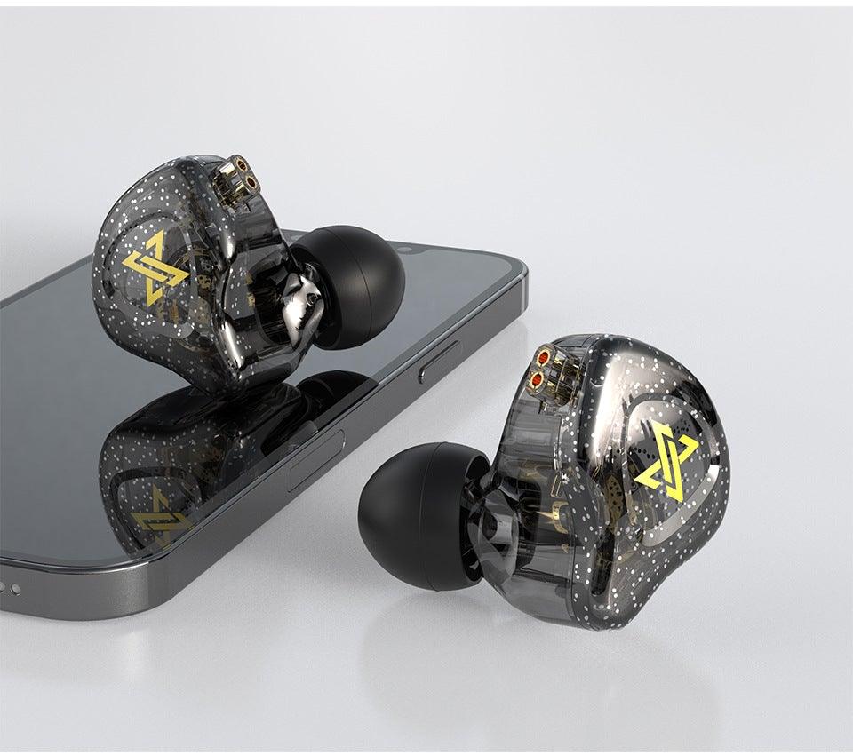 QKZ AK6 MAX HD Stereo Wired Earphones with Passive Noise Cancellation