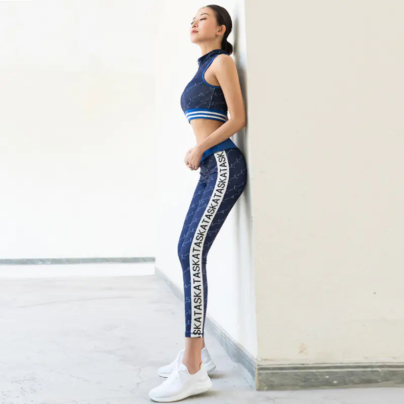 Women's Yoga Set - Autumn Winter Quick-Dry Sportswear