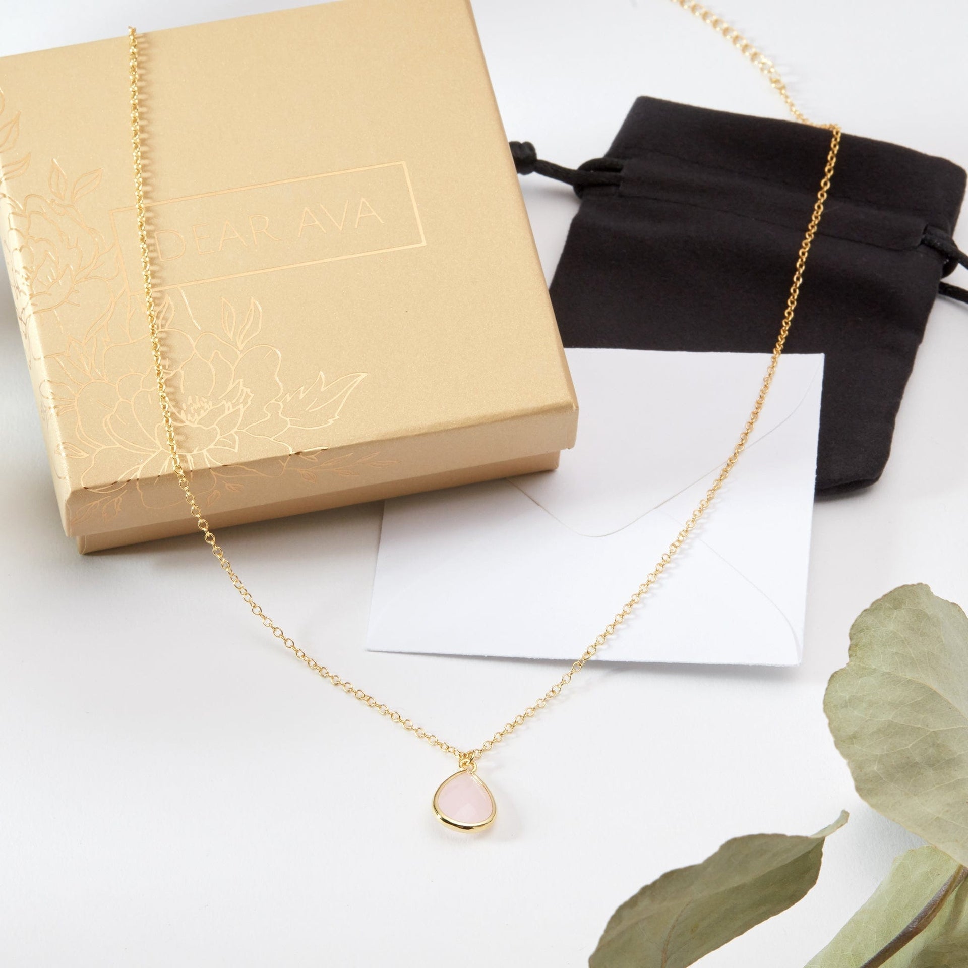 Valentine's Day Gemstone Necklace