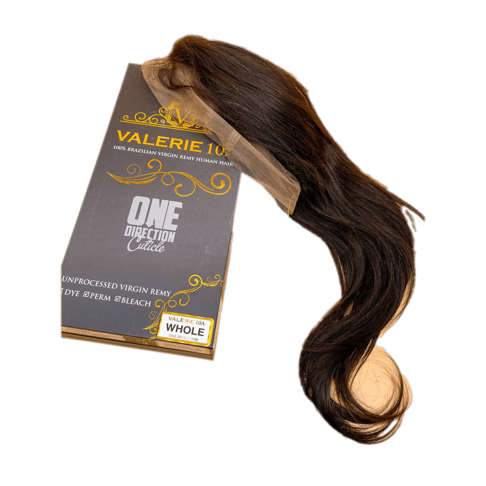 10A Grade 22-Inch Brazilian Virgin Human Hair Full Lace Straight Wig