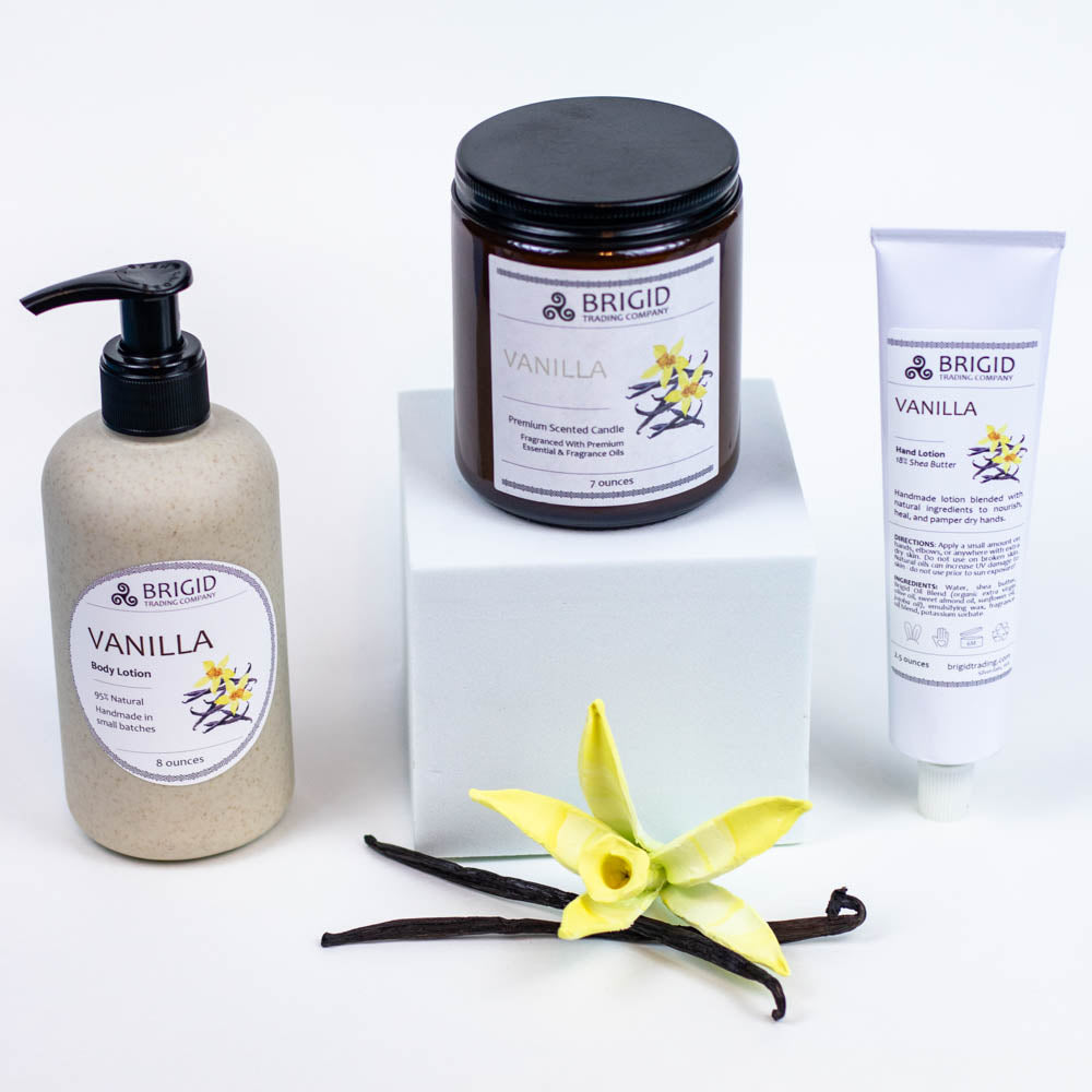 Vanilla Natural Body Lotion - French, Tahitian, and Madagascar Vanillas