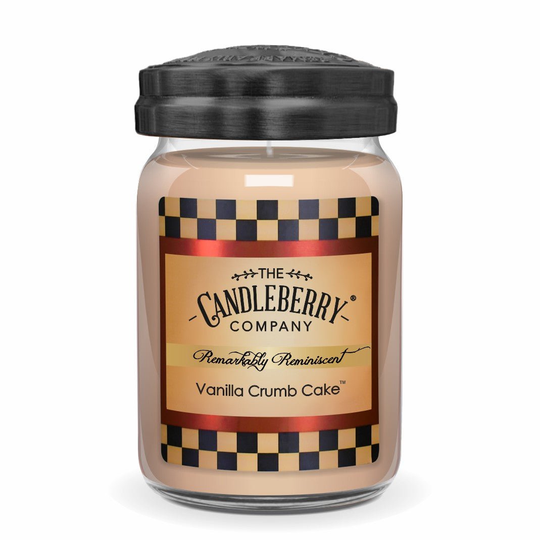 Vanilla Crumb Cake Large Jar Candle | Sweet Vanilla Scent