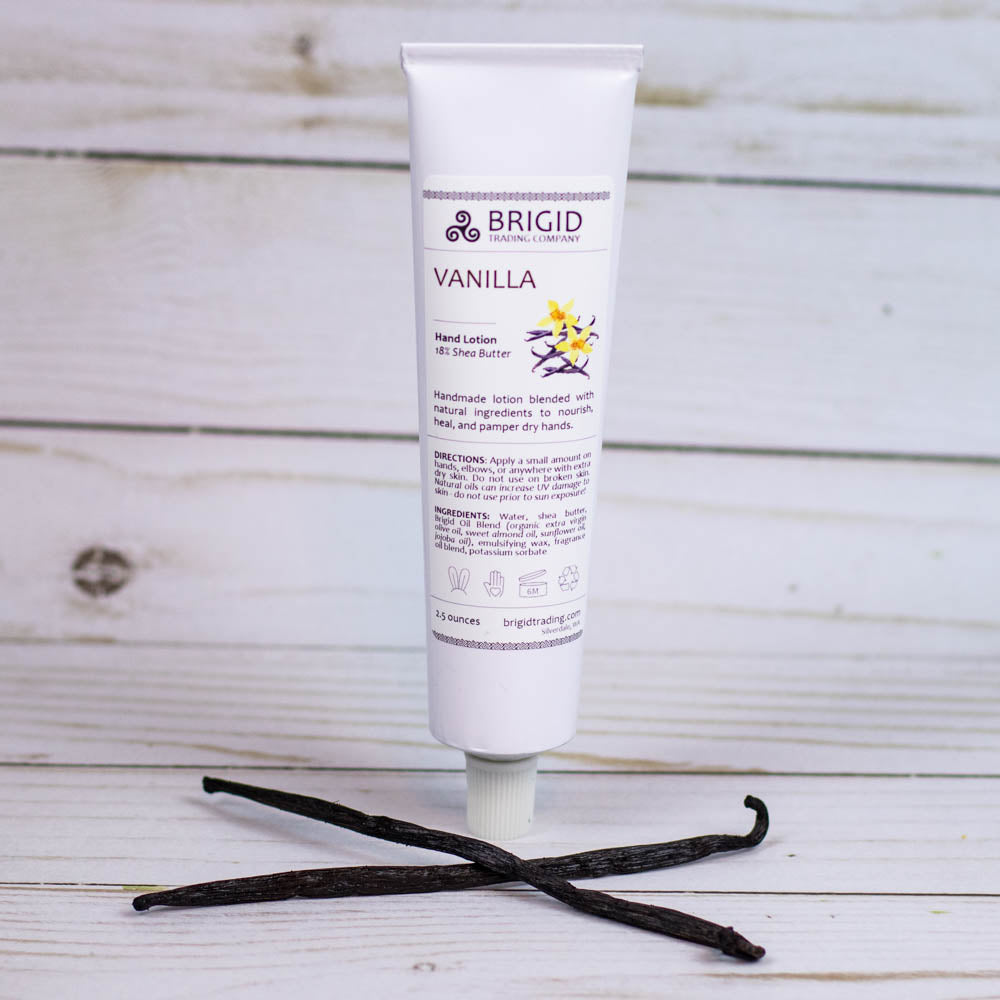 Vanilla Natural Hand Lotion - French, Tahitian, and Madagascar Vanillas