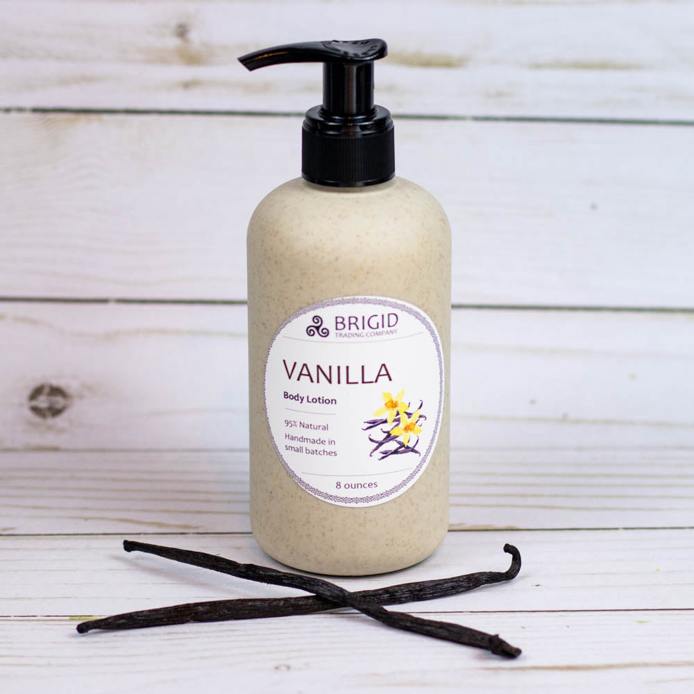 Vanilla Natural Body Lotion - French, Tahitian, and Madagascar Vanillas