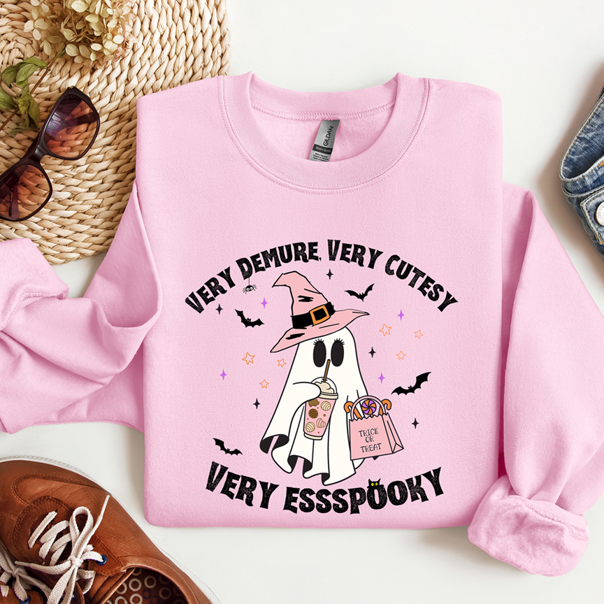 Very Demure Very Spooky Tee or Sweatshirt