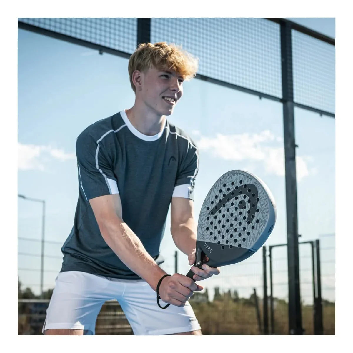 Head Vibe Grey Black 2025  Padel Racket