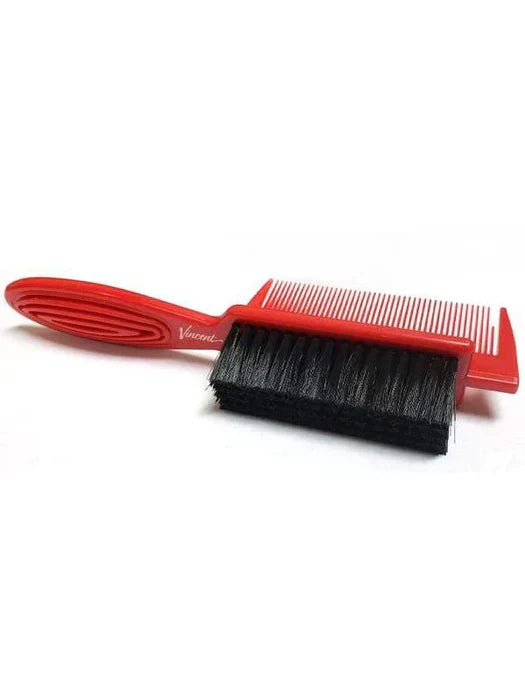 Combined Fade Brush & Comb Tool for Professional Barbering