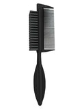 Combined Fade Brush & Comb Tool for Professional Barbering