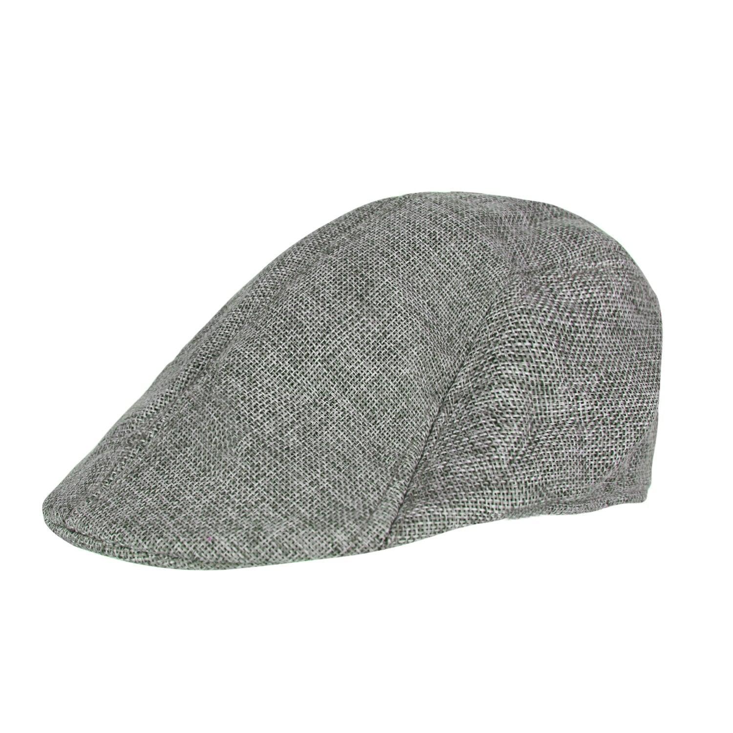 Vintage Men's Cotton Flat Cap: Classic Winter & Autumn Beret Hat