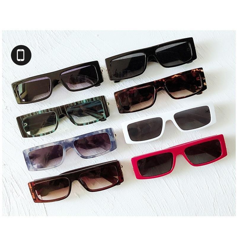 Vintage Polarized Square Sunglasses UV400 Protection