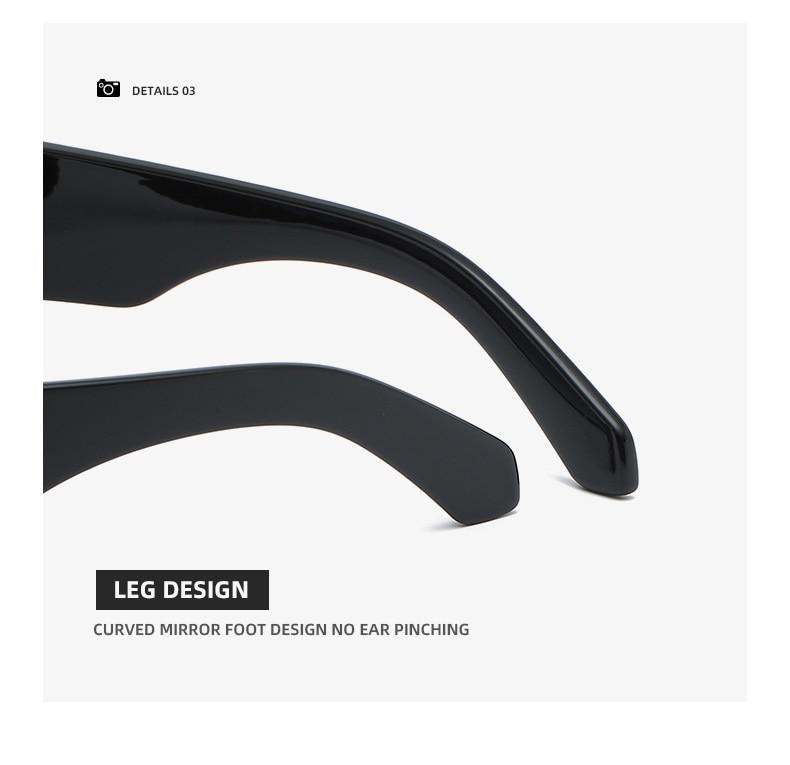 Vintage Polarized Square Sunglasses UV400 Protection