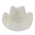 Bohemian Straw Cowboy Beach Hat for Sun Protection