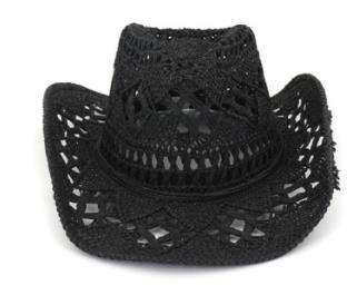 Bohemian Straw Cowboy Beach Hat for Sun Protection