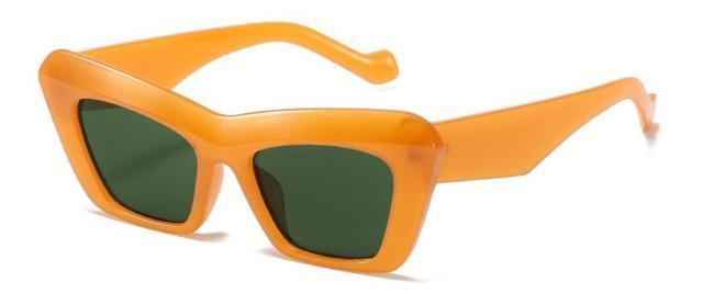 Vintage Cat Eye Polarized Sunglasses - Luxury Oversized Frame