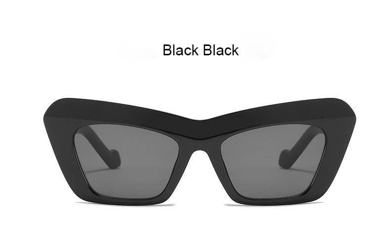 Vintage Cat Eye Polarized Sunglasses - Luxury Oversized Frame