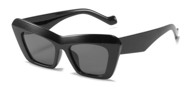 Vintage Cat Eye Polarized Sunglasses - Luxury Oversized Frame