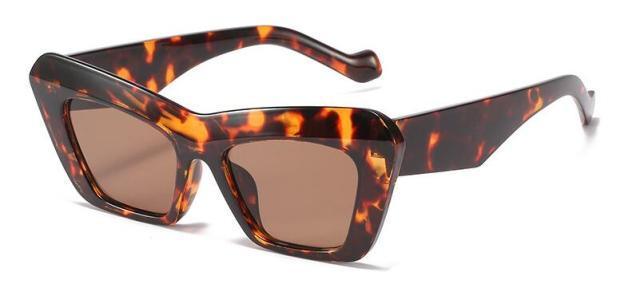 Vintage Cat Eye Polarized Sunglasses - Luxury Oversized Frame