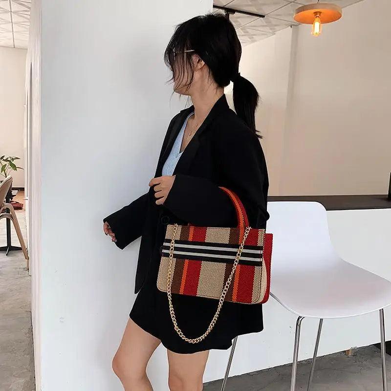Vintage Style Canvas Large Capacity Shoulder & Crossbody Bag