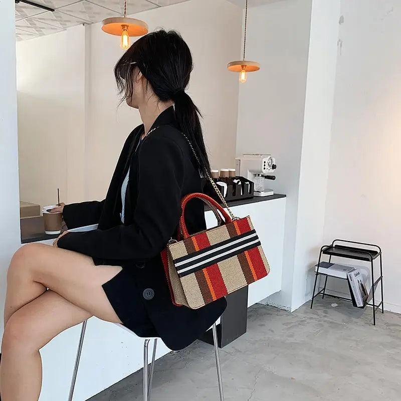 Vintage Style Canvas Large Capacity Shoulder & Crossbody Bag