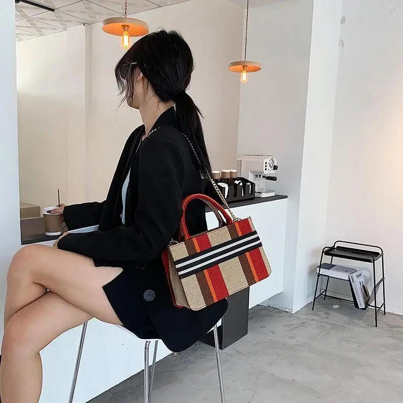 Vintage Style Canvas Large Capacity Shoulder & Crossbody Bag