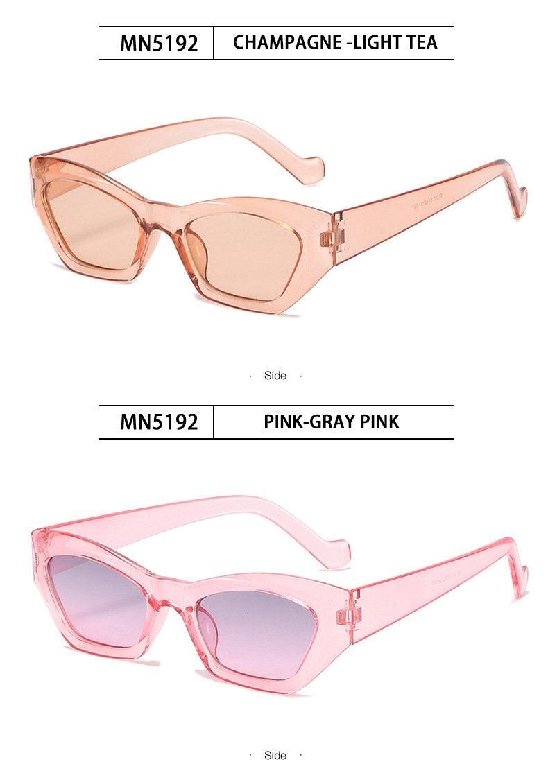 Vintage Retro Irregular Square Sunglasses UV400 Polarized