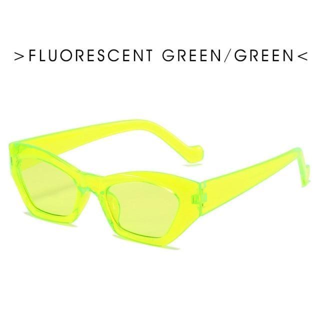 Vintage Retro Irregular Square Sunglasses UV400 Polarized