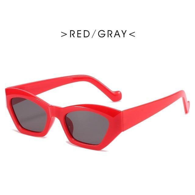 Vintage Retro Irregular Square Sunglasses UV400 Polarized