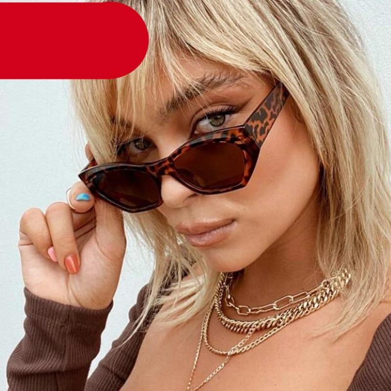 Vintage Retro Irregular Square Sunglasses UV400 Polarized