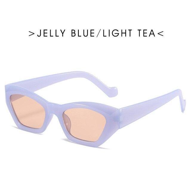 Vintage Retro Irregular Square Sunglasses UV400 Polarized