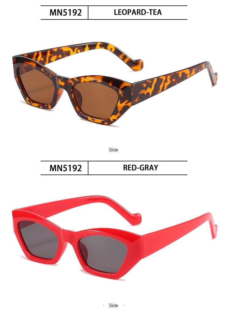 Vintage Retro Irregular Square Sunglasses UV400 Polarized