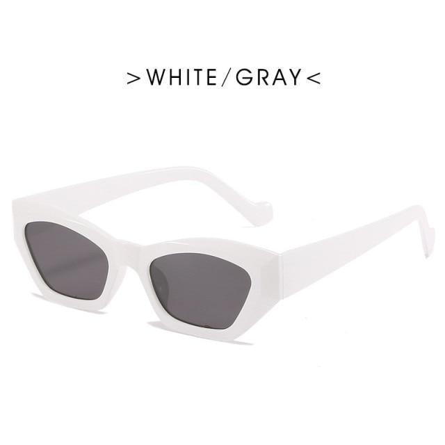 Vintage Retro Irregular Square Sunglasses UV400 Polarized
