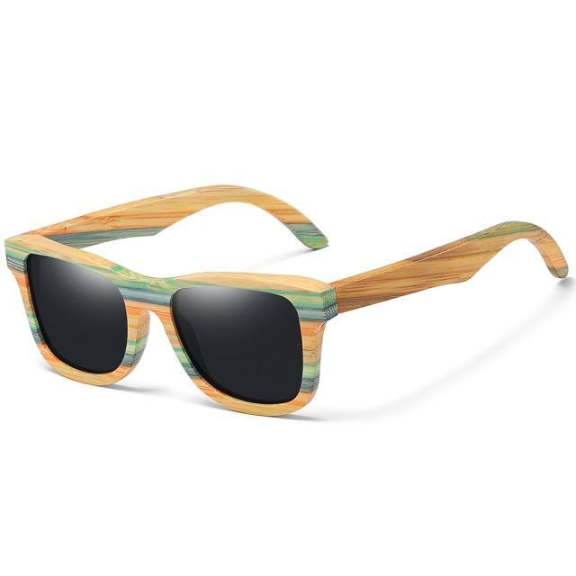 Polarized Wooden Sunglasses Retro Vintage Style Unisex