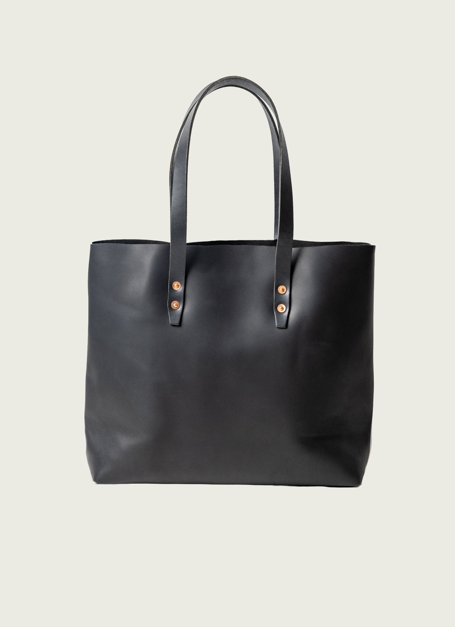 Vintage Leather Tote Bag in Tan, Chocolate, Black