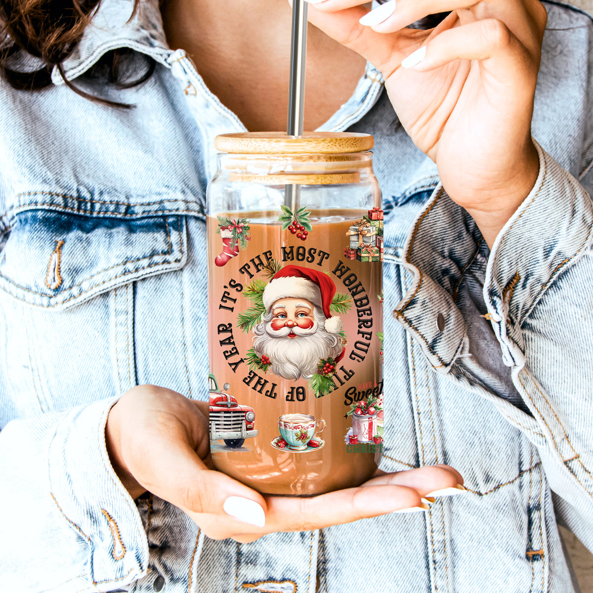 Vintage Christmas 17oz