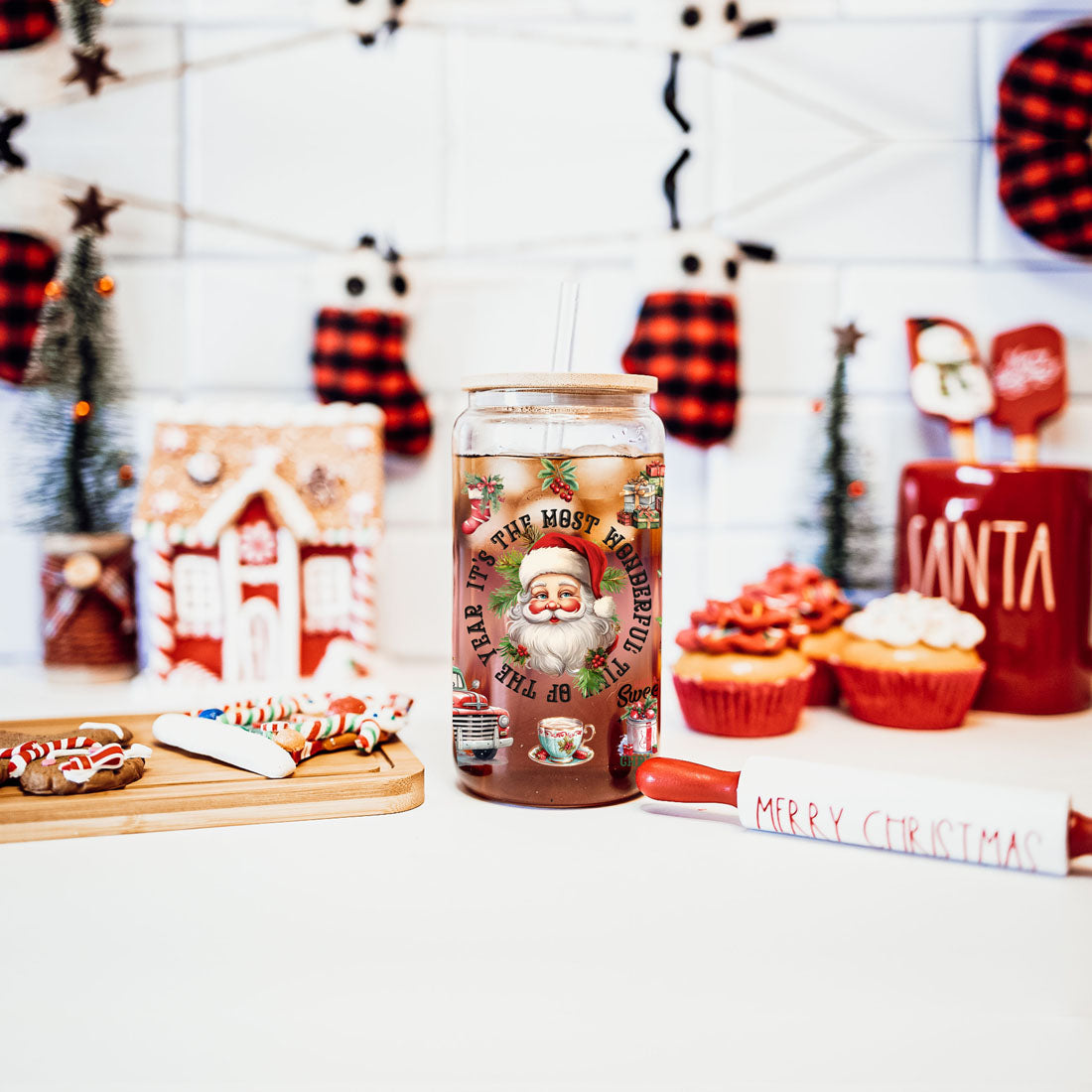 Vintage Christmas 17oz
