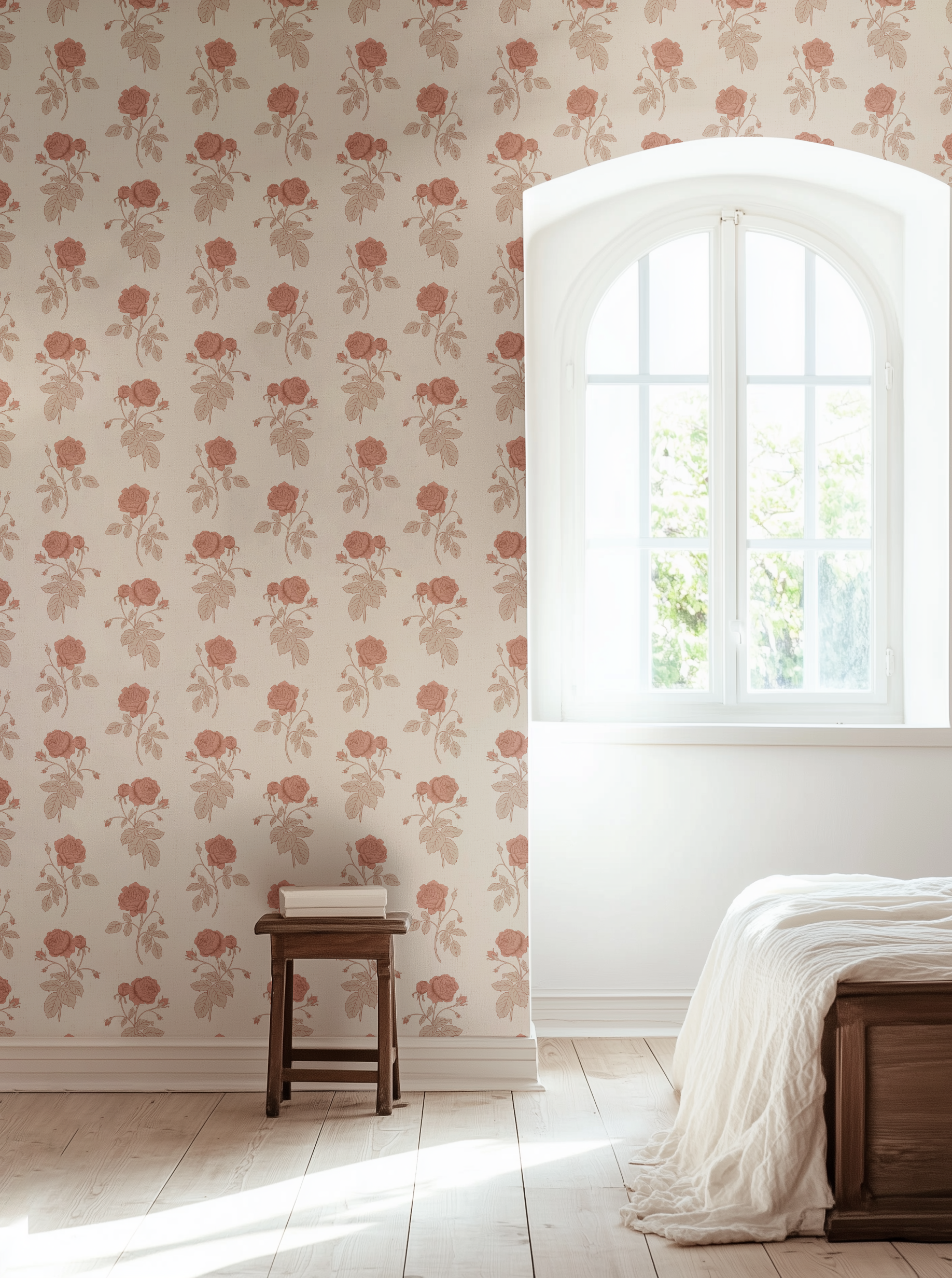 Rosalie Peel and Stick Removable Wallpaper by Brittany Polatis
