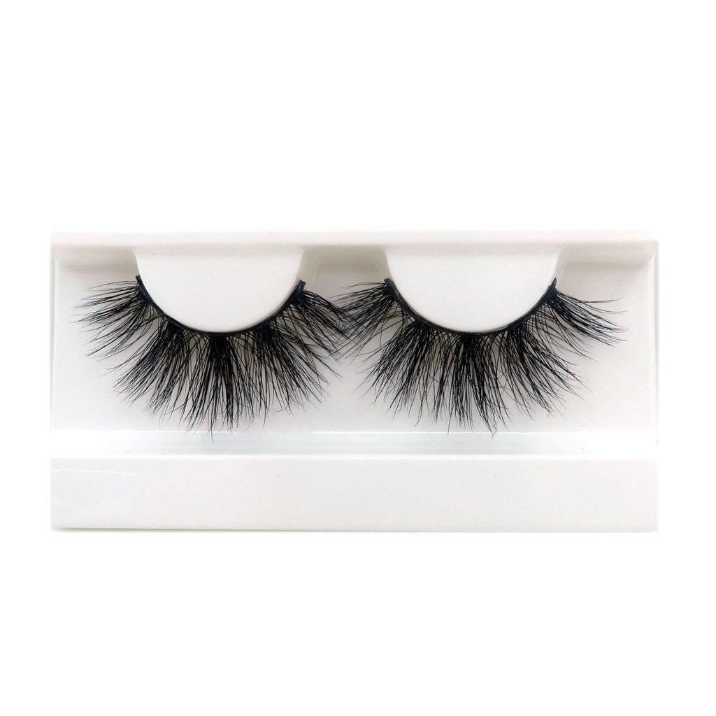 5D Mink Eyelashes 25mm Dramatic Volume Black False Lashes