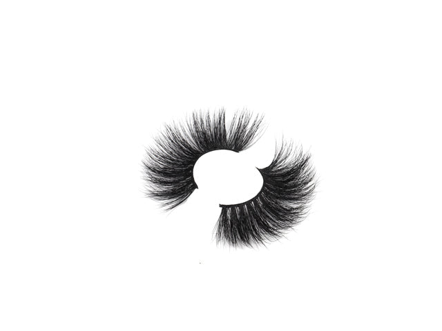 5D Mink Eyelashes 25mm Dramatic Volume Black False Lashes