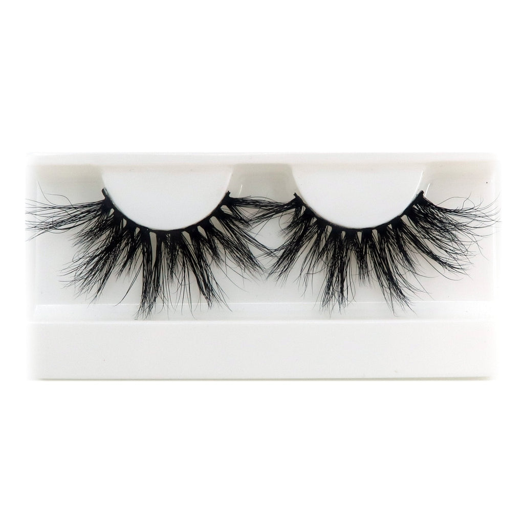 5D Mink Eyelashes 25mm Dramatic Volume Black False Lashes