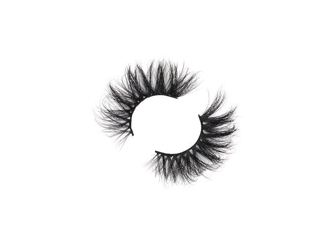 5D Mink Eyelashes 25mm Dramatic Volume Black False Lashes